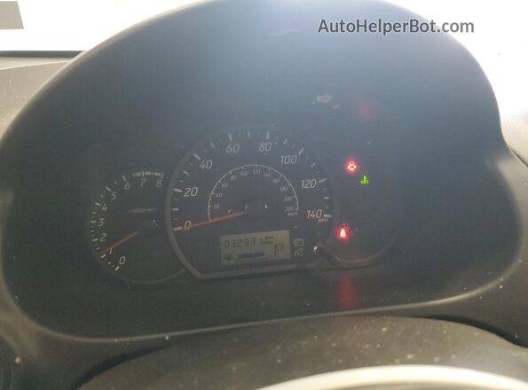 ML32F4FJ7LHF08444 2020 MITSUBISHI MIRAGE Silver Instrument cluster view