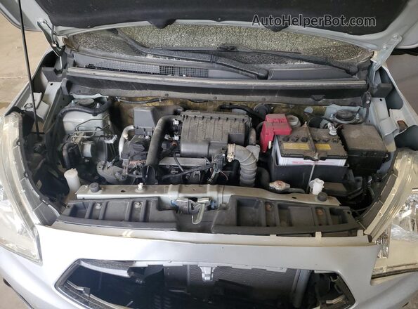ML32F4FJ7LHF08444 2020 MITSUBISHI MIRAGE Silver Rear interior view