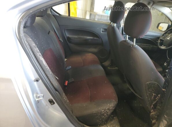 ML32F4FJ7LHF08444 2020 MITSUBISHI MIRAGE Silver Rear seats view