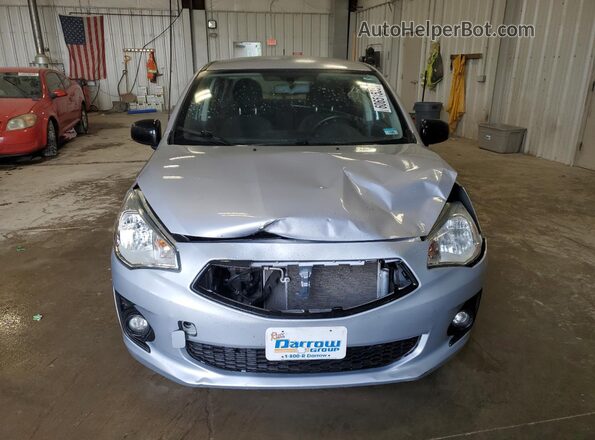 ML32F4FJ7LHF08444 2020 MITSUBISHI MIRAGE Silver Front view