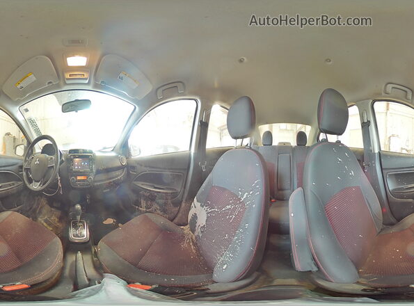 ML32F4FJ7LHF08444 2020 MITSUBISHI MIRAGE Silver VIN sticker view