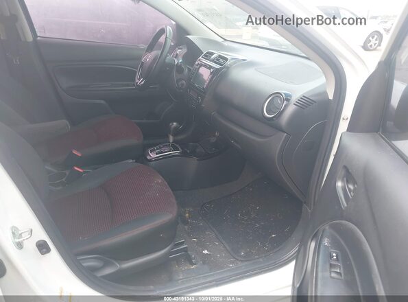 ML32F4FJ9LHF10874 2020 MITSUBISHI MIRAGE G4 Белый Вид салона спереди