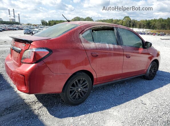 ML32FUFJ3NHF05950 2022 MITSUBISHI MIRAGE Red უკანა მარჯვენა