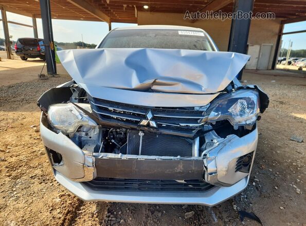 ML32FUFJ4NHF00675 2022 MITSUBISHI MIRAGE Silver Вид спереду
