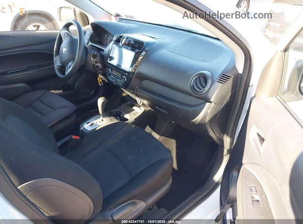 ML32FUFJ4PHF01327 2023 MITSUBISHI MIRAGE G4 White Widok wnętrza z przodu