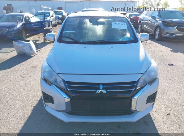 ML32FUFJ4PHF01327 2023 MITSUBISHI MIRAGE G4 White Widok wnętrza z tyłu