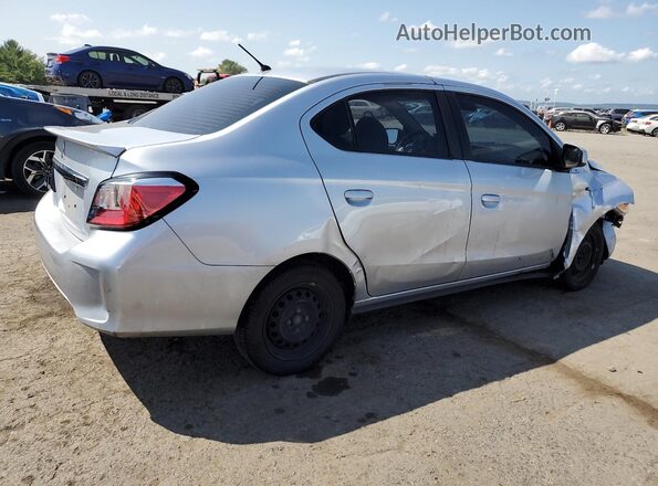 ML32FUFJ5MHF03115 2021 MITSUBISHI MIRAGE Silver Tył prawy
