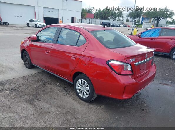ML32FUFJ5PHF02681 2023 MITSUBISHI MIRAGE G4 Красный Задняя левая четверть