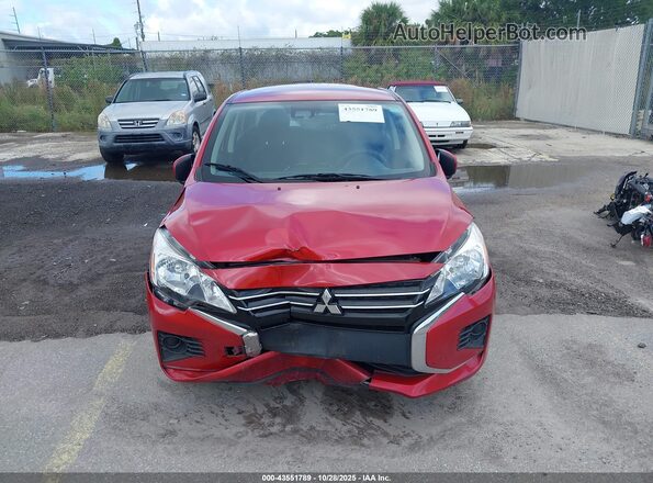 ML32FUFJ5PHF02681 2023 MITSUBISHI MIRAGE G4 Красный Вид спереди