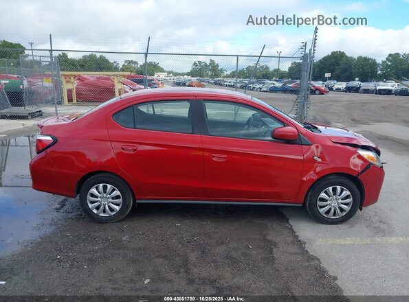 ML32FUFJ5PHF02681 2023 MITSUBISHI MIRAGE G4 Красный Вид задней части салона