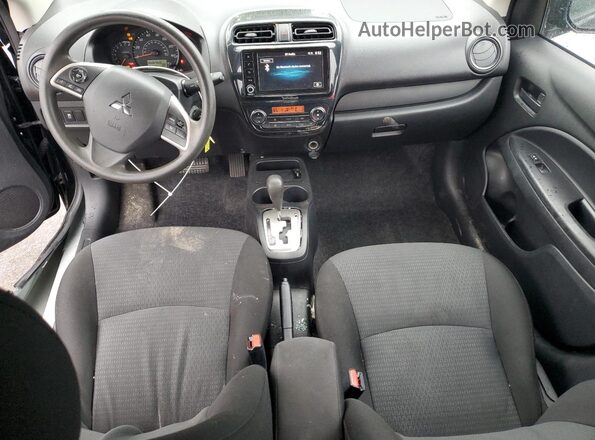 ML32FUFJ6MHF04273 2021 MITSUBISHI MIRAGE Black Widok deski rozdzielczej