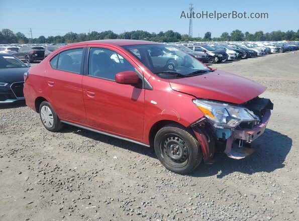 ML32FUFJXPHF04796 2023 MITSUBISHI MIRAGE Красный Передняя правая четверть