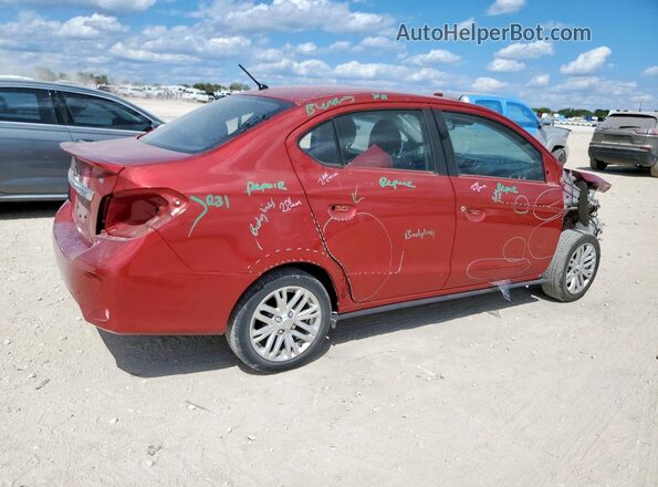 ML32FVFJ3NHF01337 2022 MITSUBISHI MIRAGE Red Trasero derecho