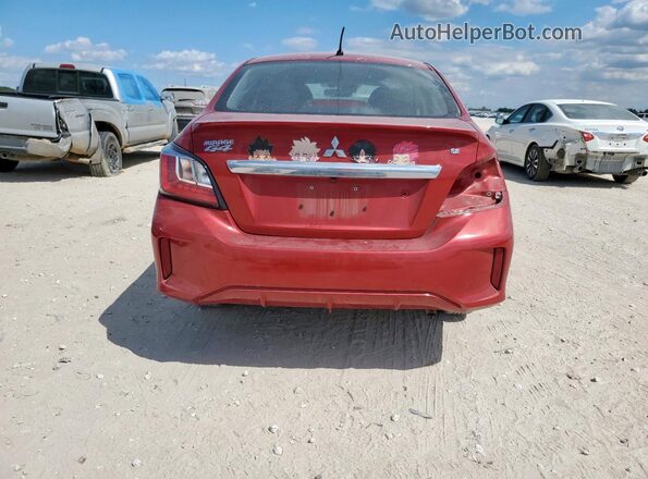ML32FVFJ3NHF01337 2022 MITSUBISHI MIRAGE Red Vista trasera