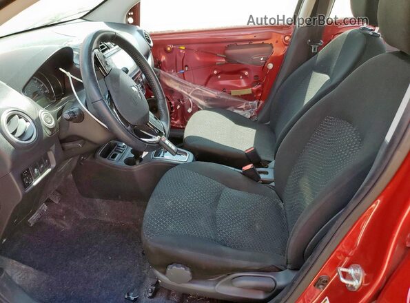 ML32FVFJ3NHF01337 2022 MITSUBISHI MIRAGE Red Vista interior delantera