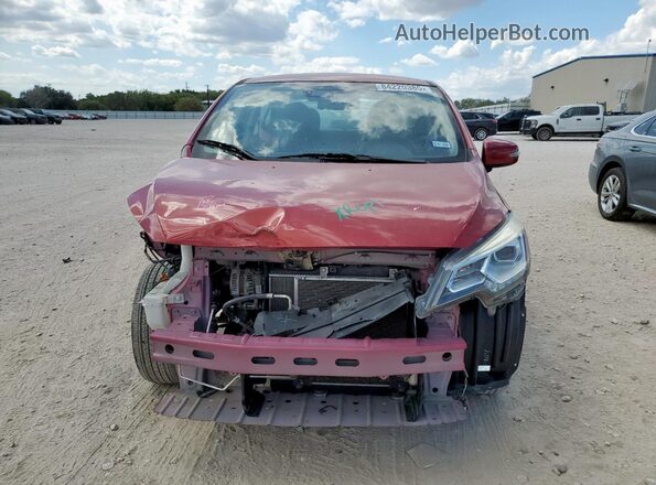 ML32FVFJ3NHF01337 2022 MITSUBISHI MIRAGE Red Vista frontal