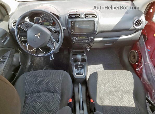 ML32FVFJ3NHF01337 2022 MITSUBISHI MIRAGE Red Vista del salpicadero