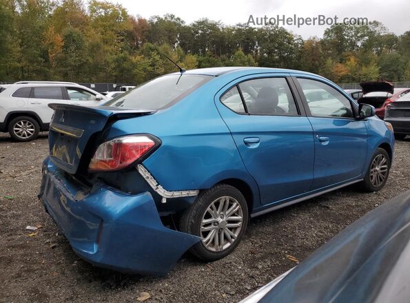 ML32FVFJ4MHF02530 2021 MITSUBISHI MIRAGE Blue Tył prawy