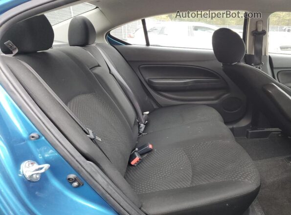 ML32FVFJ4MHF02530 2021 MITSUBISHI MIRAGE Blue Widok tylnych siedzeń