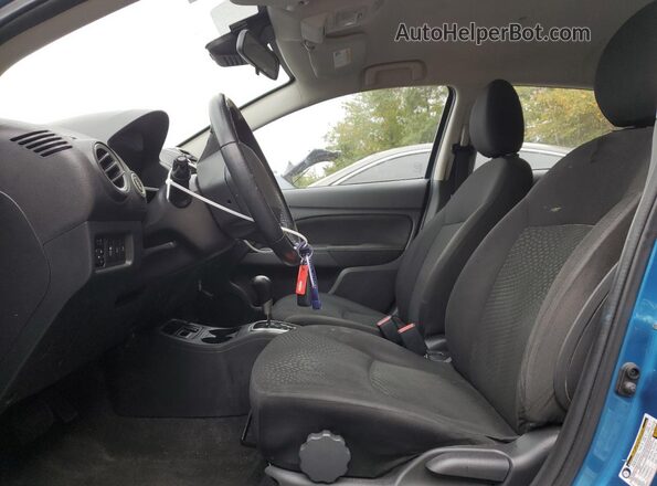 ML32FVFJ4MHF02530 2021 MITSUBISHI MIRAGE Blue Widok wnętrza z przodu