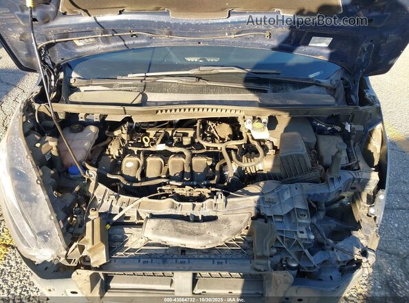 NM0GE9F29K1424218 2019 FORD TRANSIT CONNECT Dark Blue 