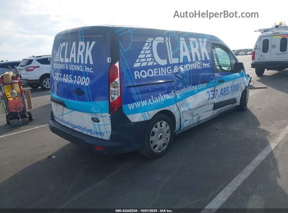 NM0LS7E26M1492184 2021 FORD TRANSIT CONNECT Синий Задняя правая четверть