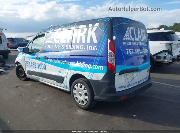 NM0LS7E26M1492184 2021 FORD TRANSIT CONNECT Синий Задняя левая четверть