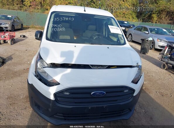 NM0LS7E27M1496714 2021 FORD TRANSIT CONNECT Белый Вид спереди