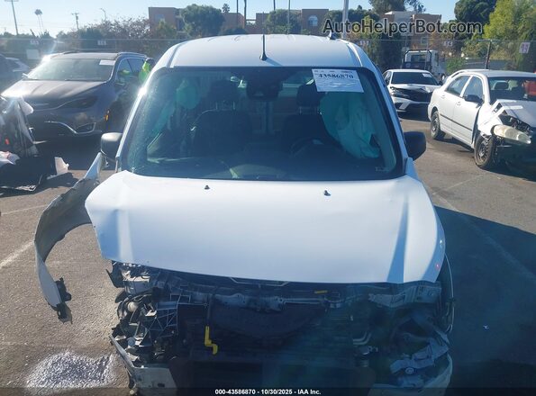 NM0LS7E28K1387143 2019 FORD TRANSIT CONNECT White Առջևի վահանակի տեսք