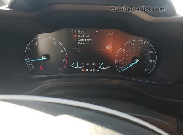 NM0LS7E28L1472386 2020 FORD TRANSIT White Instrument cluster view