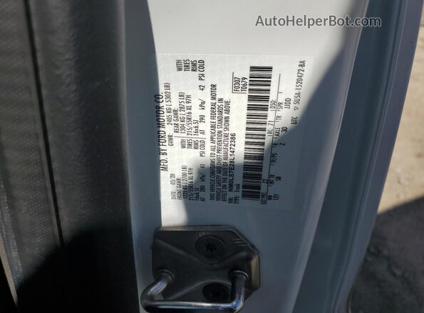 NM0LS7E28L1472386 2020 FORD TRANSIT White VIN sticker view