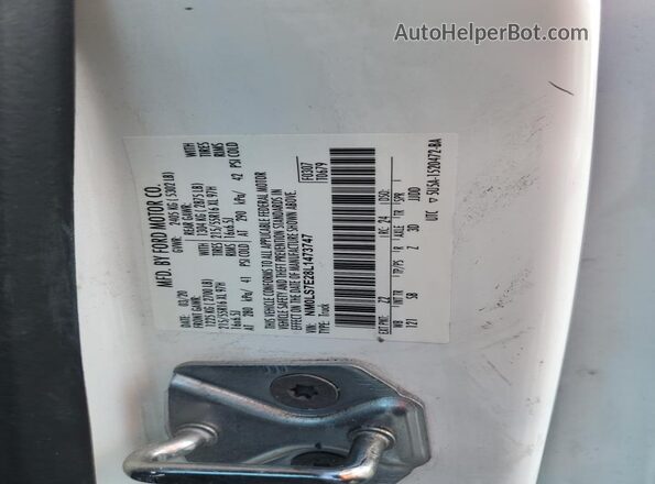 NM0LS7E28L1473747 2020 FORD TRANSIT White 360 interior view