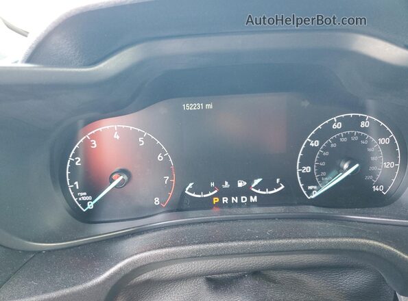 NM0LS7E28L1473747 2020 FORD TRANSIT White Instrument cluster view