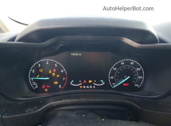 NM0LS7E70L1464293 2020 FORD TRANSIT White Вид щитка приладів