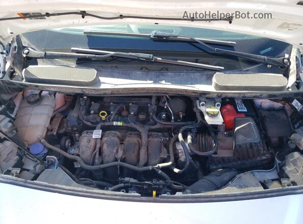 NM0LS7S28N1506897 2022 FORD TRANSIT White Vista del compartimento del motor