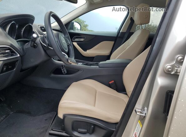 SADCJ2BN3HA091970 2017 JAGUAR F-PACE Tan Սալոնի դիմացի տեսք