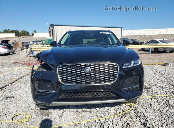 SADCJ2EX1MA673203 2021 JAGUAR F-PACE Black Դիմացի տեսք
