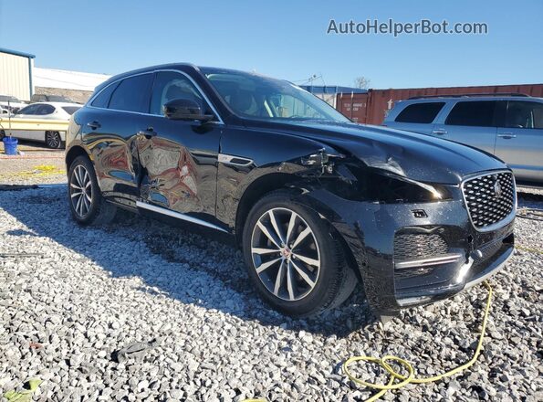 SADCJ2EX1MA673203 2021 JAGUAR F-PACE Black Առջևի աջ