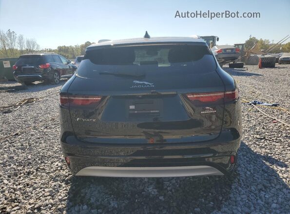 SADCJ2EX1MA673203 2021 JAGUAR F-PACE Black Հետևի տեսք