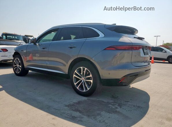 SADCJ2EX2MA665014 2021 JAGUAR F-PACE Gray Rear left
