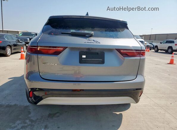 SADCJ2EX2MA665014 2021 JAGUAR F-PACE Gray Rear view