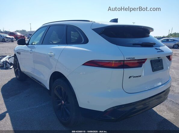 SADCJ2EX5MA687573 2021 JAGUAR F-PACE White Задня ліва чверть