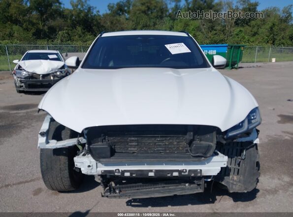 SADCJ2EX5MA687573 2021 JAGUAR F-PACE White Вид задньої частини салону