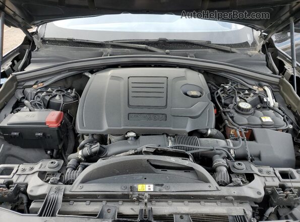 SADCJ2EX7MA678132 2021 JAGUAR F-PACE Black უკანა სალონის ხედი