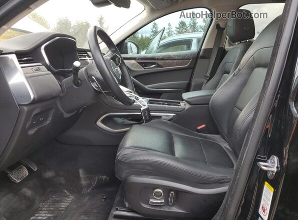 SADCJ2EX7MA678132 2021 JAGUAR F-PACE Black წინა სალონის ხედი