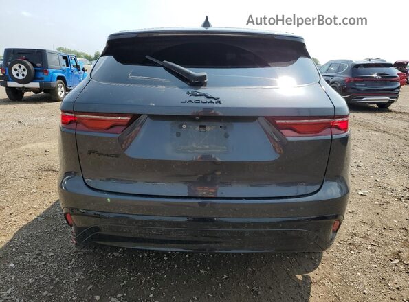 SADCJ2EX9NA693099 2022 JAGUAR F-PACE Gray Widok z tyłu