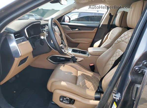 SADCJ2EX9NA693099 2022 JAGUAR F-PACE Gray Widok wnętrza z przodu