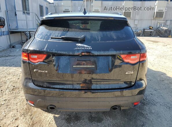 SADCJ2FX1LA630316 2020 JAGUAR F-PACE Black Հետևի տեսք