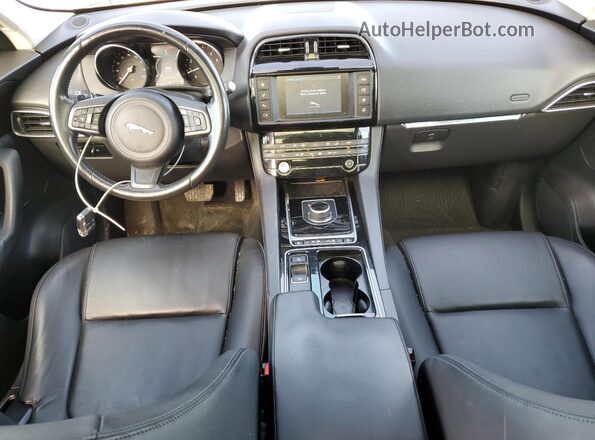 SADCJ2FX2JA264816 2018 JAGUAR F-PACE Black წინა პანელის ხედი