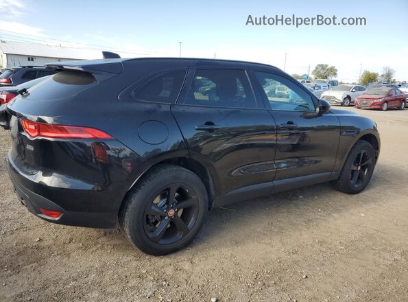 SADCJ2FX2JA264816 2018 JAGUAR F-PACE Black უკანა მარჯვენა